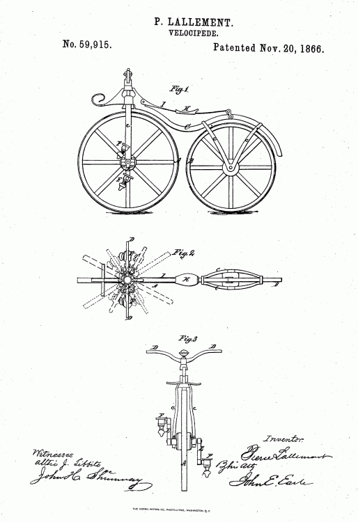 First Pedal Bicycle